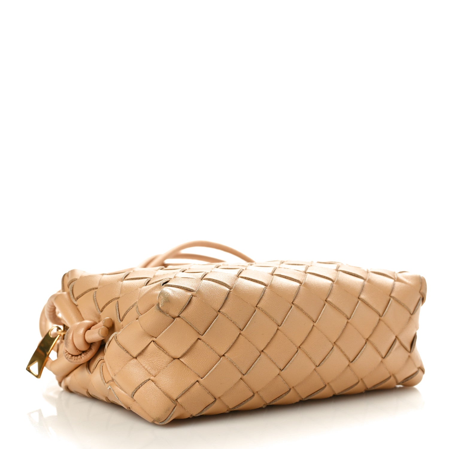Bottega Veneta Nappa Intrecciato Mini Loop Camera Bag Almond 4 of 9