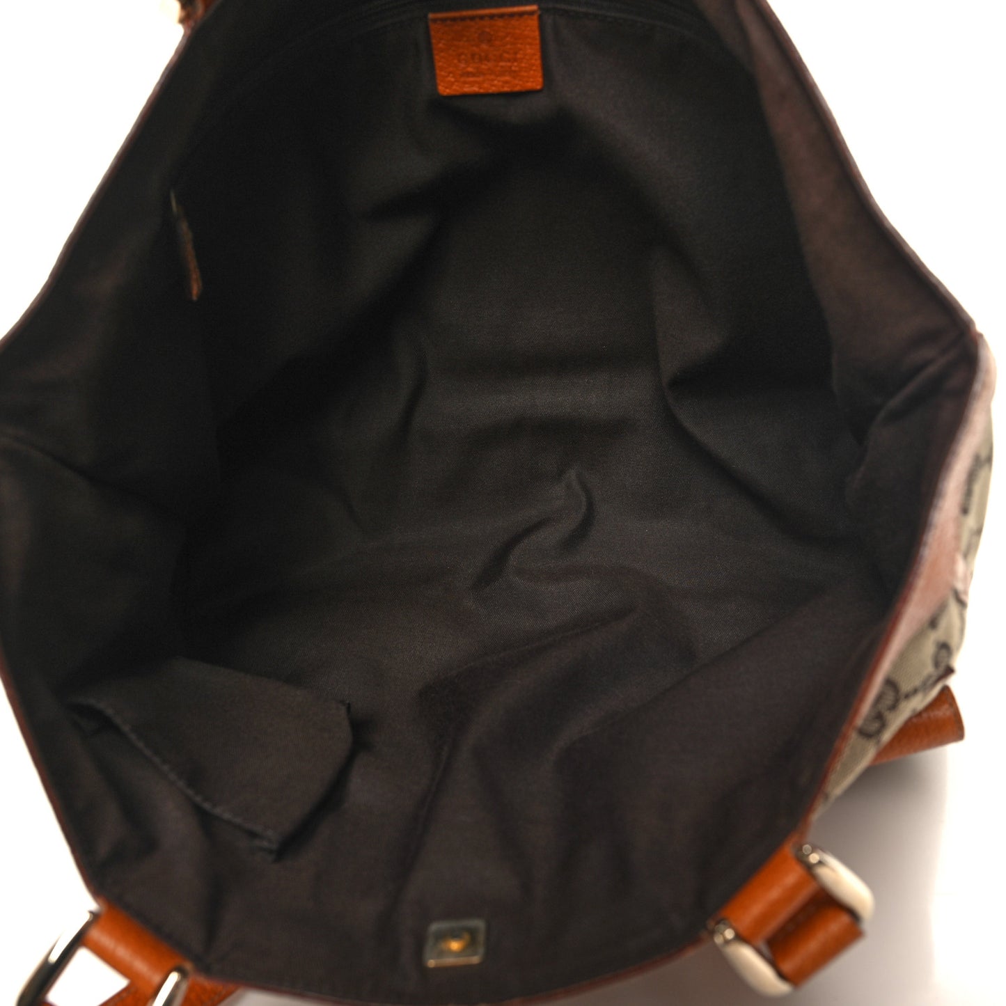 Monogram Abbey D Ring Tote Tan