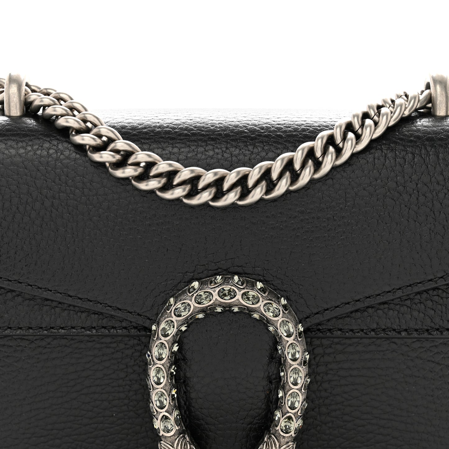 Calfskin Mini Dionysus Shoulder Bag Black