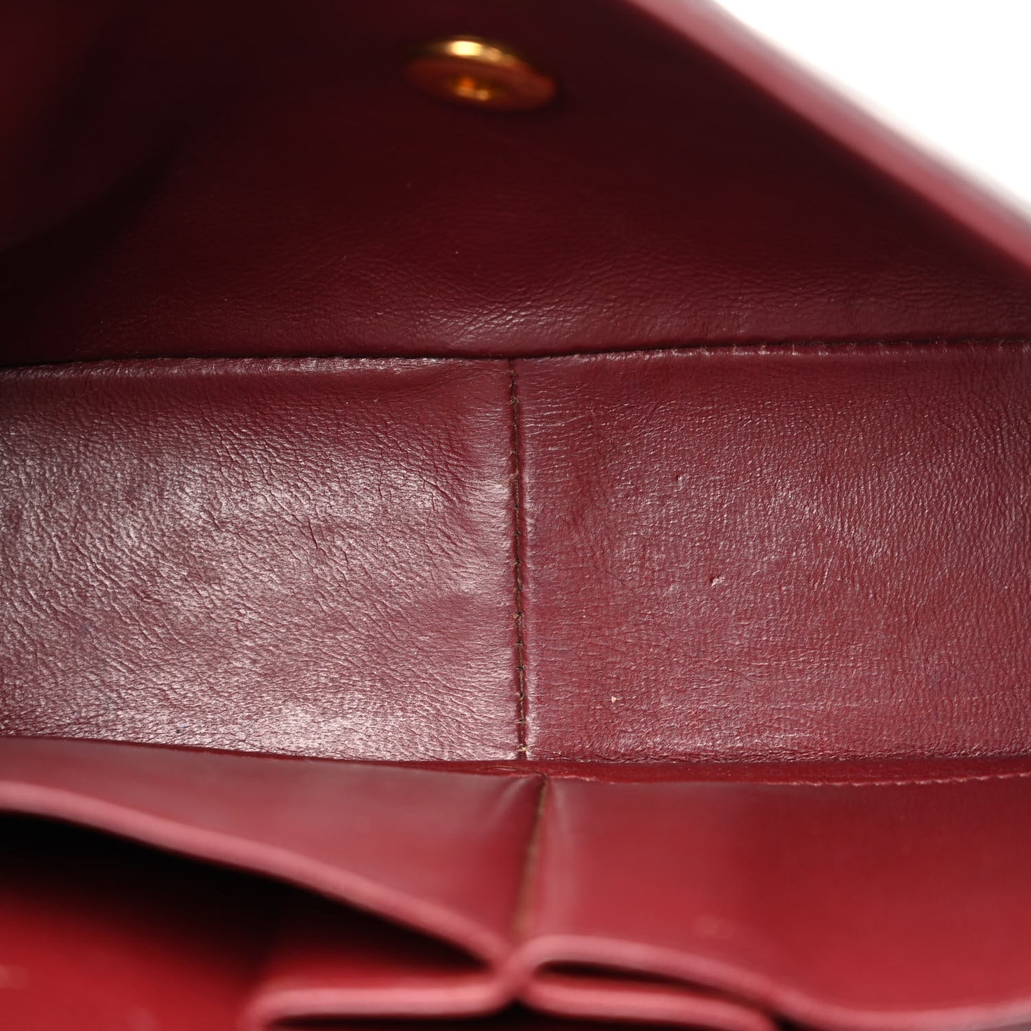 Lambskin Quilted Mini Square Flap Black