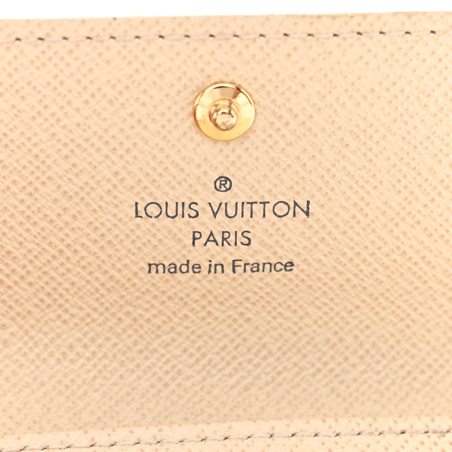 LOUIS VUITTON Damier Azur Multicles 4 Key Holder