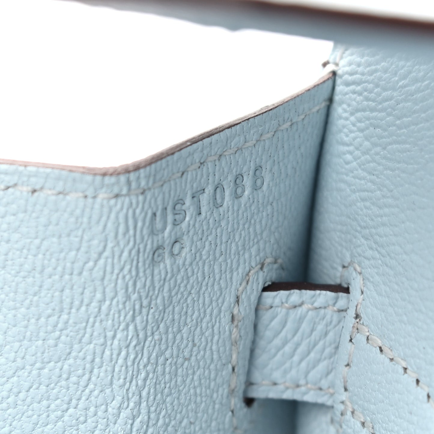 Epsom Birkin Sellier 25 Bleu Brume