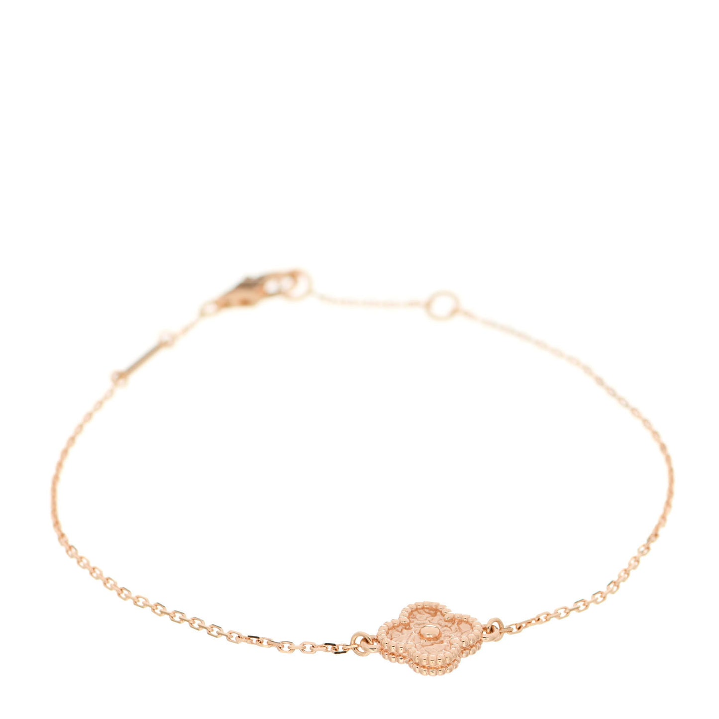 18K Rose Gold Sweet Alhambra Bracelet