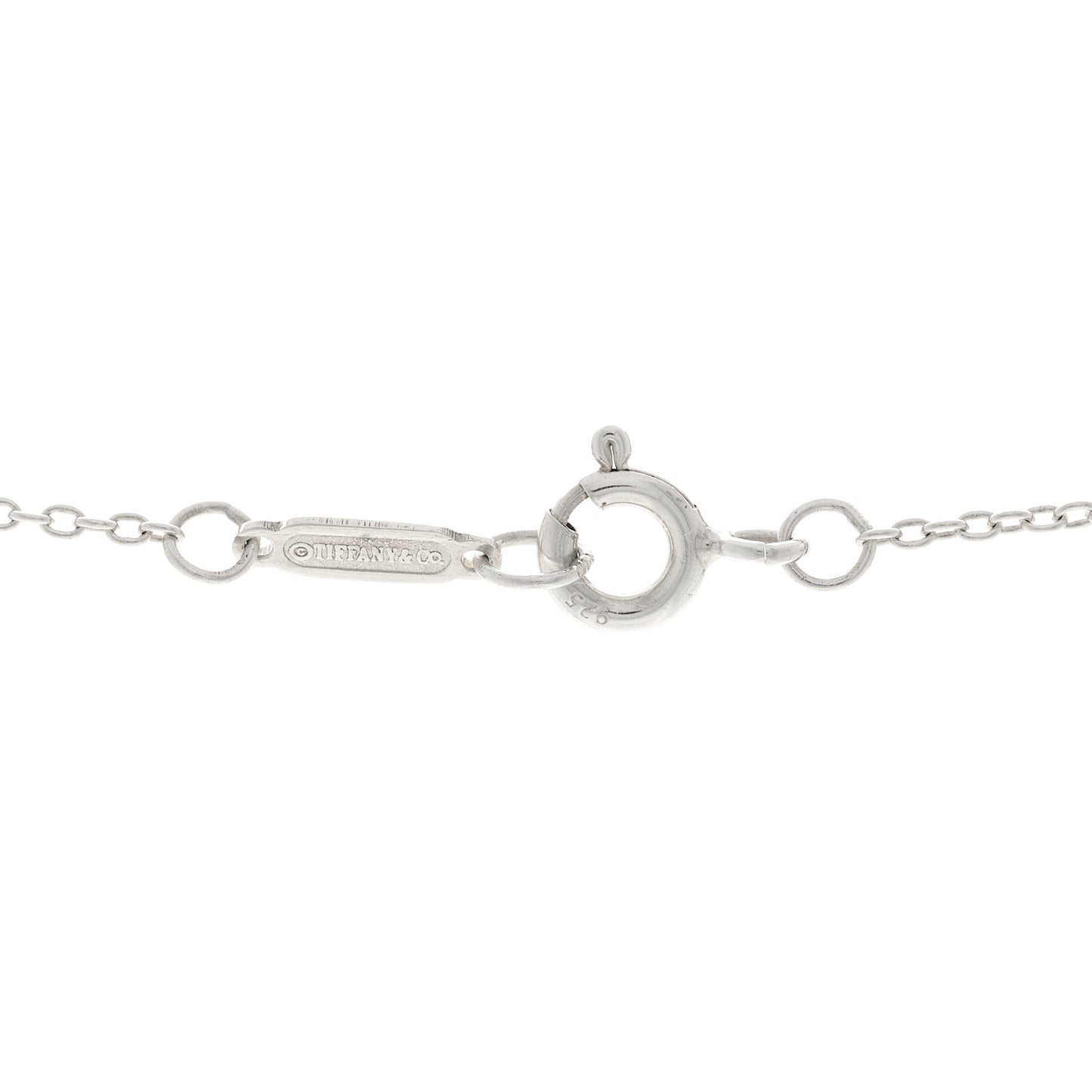 Sterling Silver 1837 Interlocking Circles Pendant Necklace
