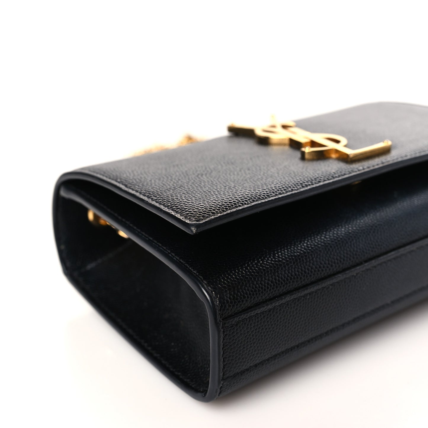 Grain De Poudre Small Monogram Kate Satchel Black