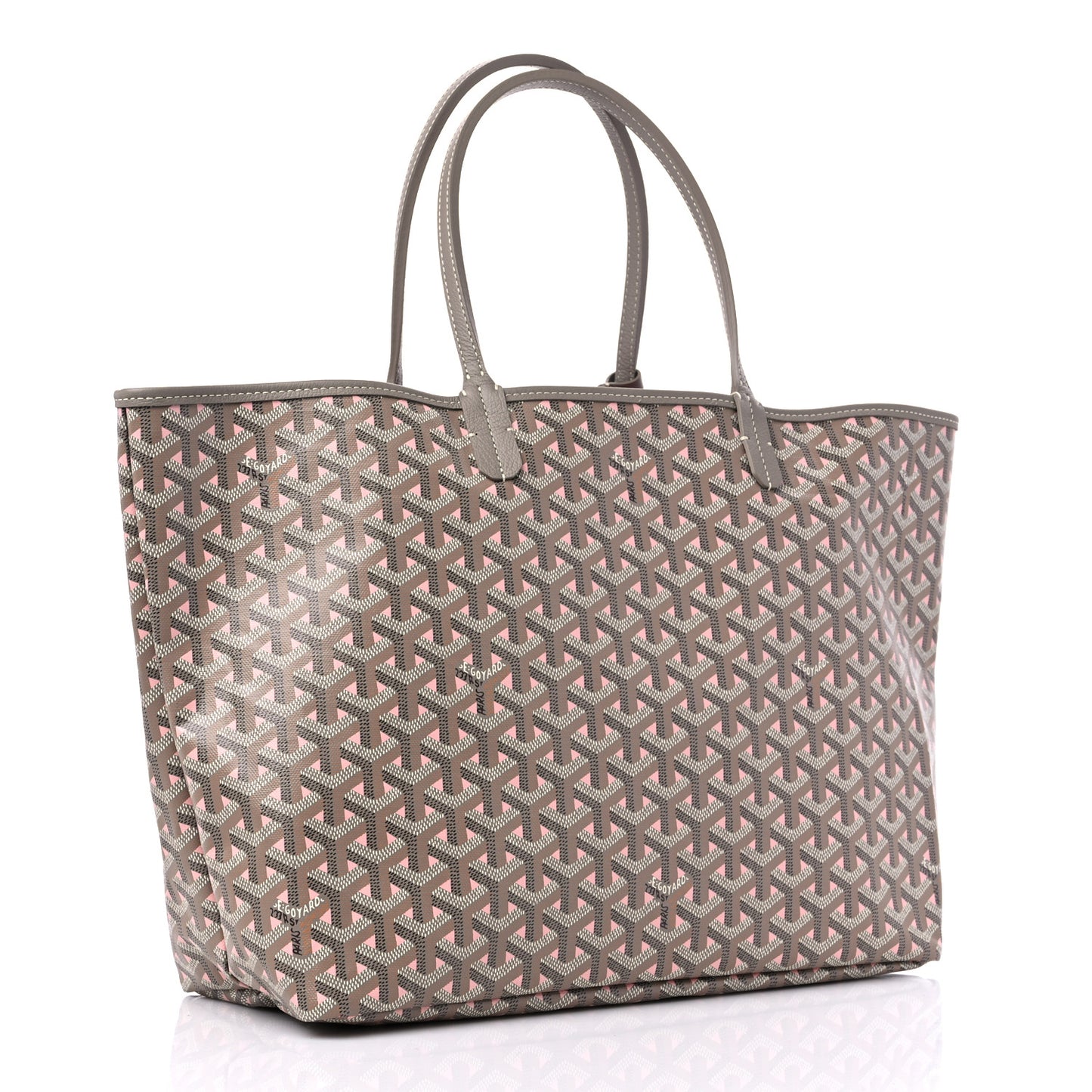 Goyardine Saint Louis Claire Voie PM Grege Powder Pink