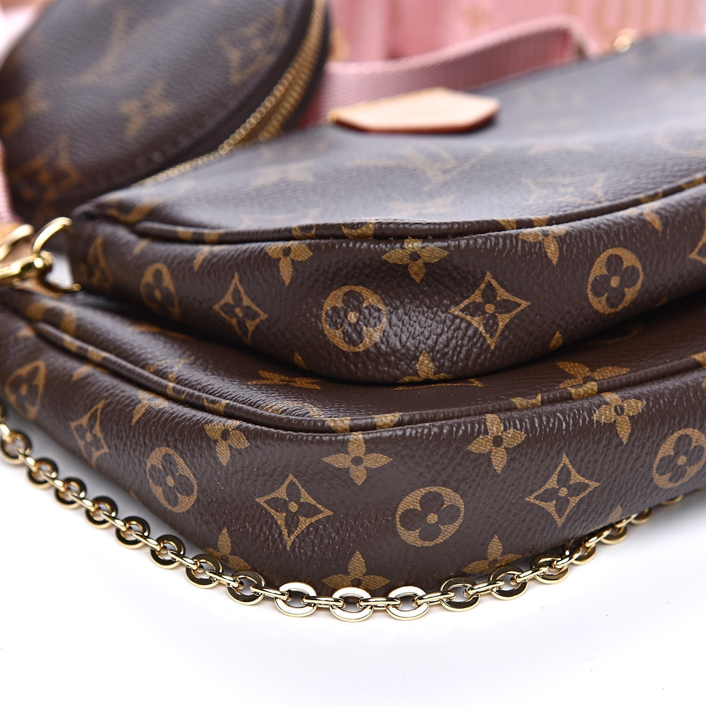 Monogram Multi Pochette Accessories Rose Clair