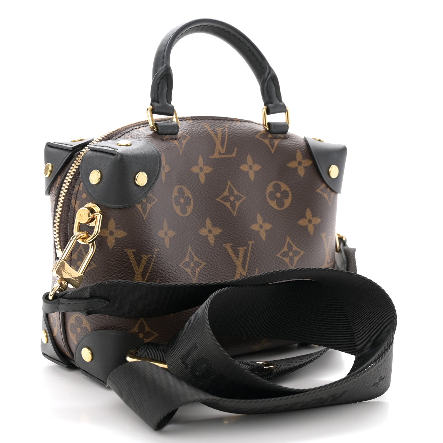 Monogram Petite Malle Souple Black