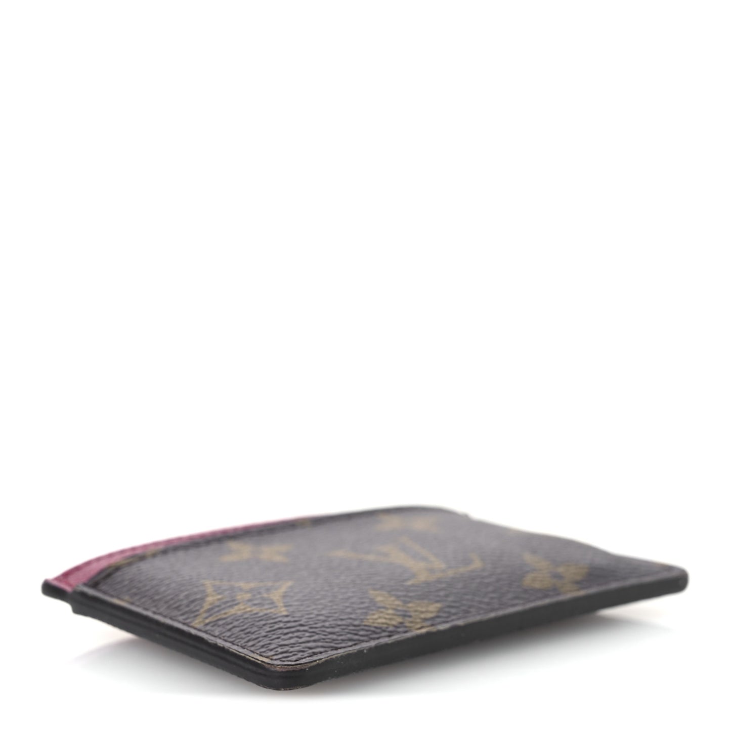 Monogram Card Holder Fuchsia