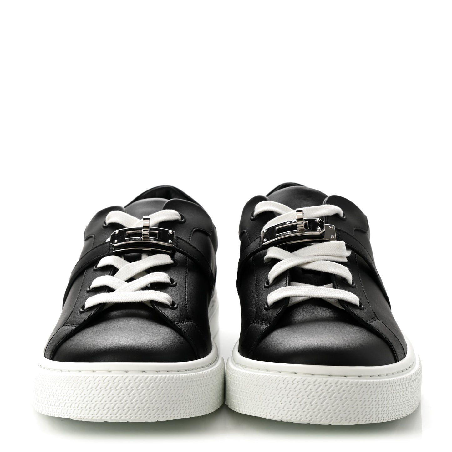 Calfskin Day Sneakers 40 Black