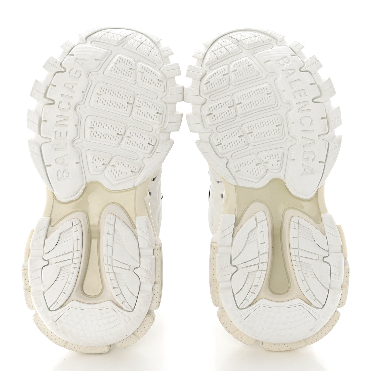Balenciaga Mesh Nylon Womens Track Hike Sneakers 35 White 5 of 9