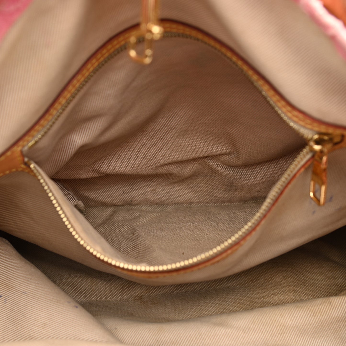 Monogram Denim Neverfull MM Rose