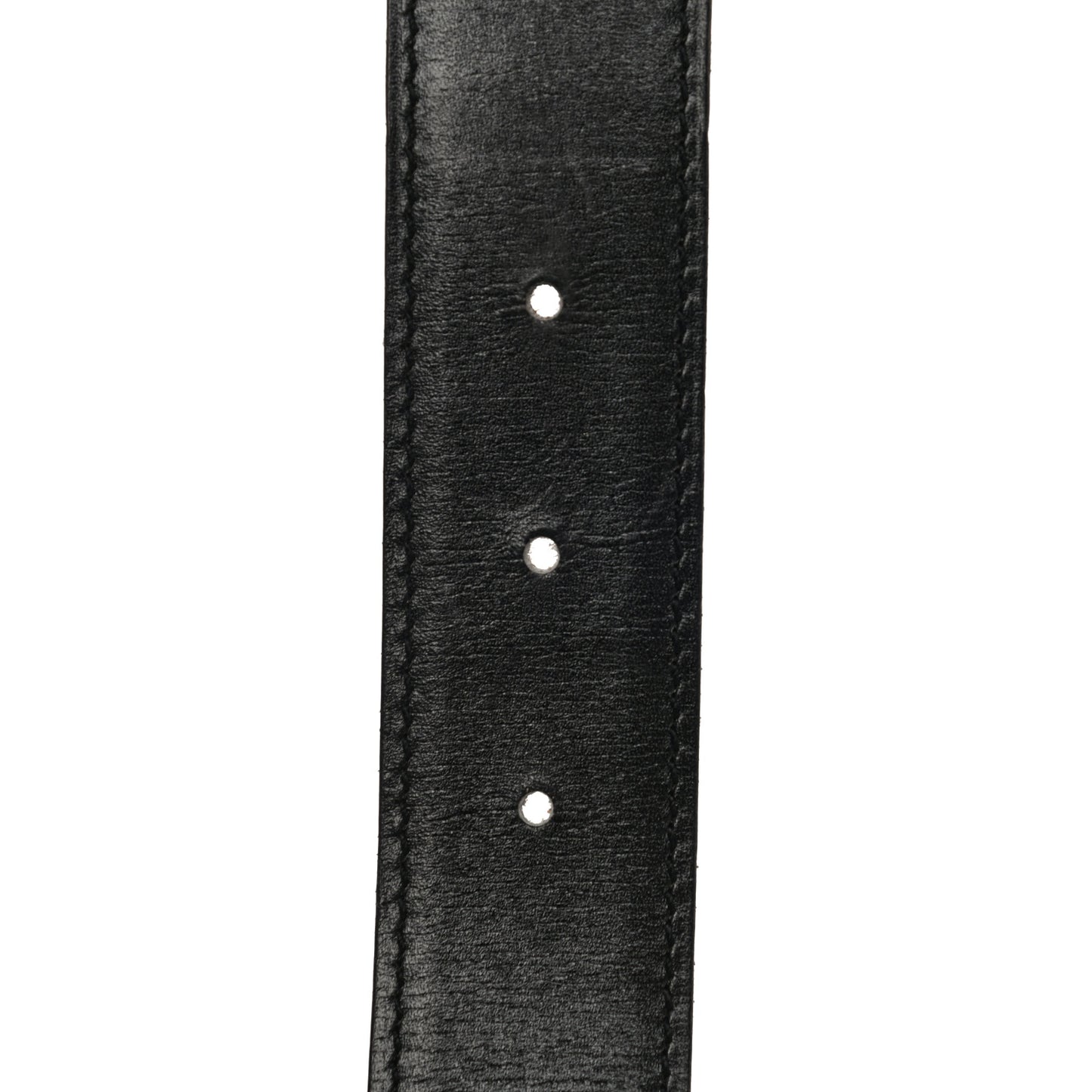 Box Courchevel 32mm H Belt 74 Black Gold