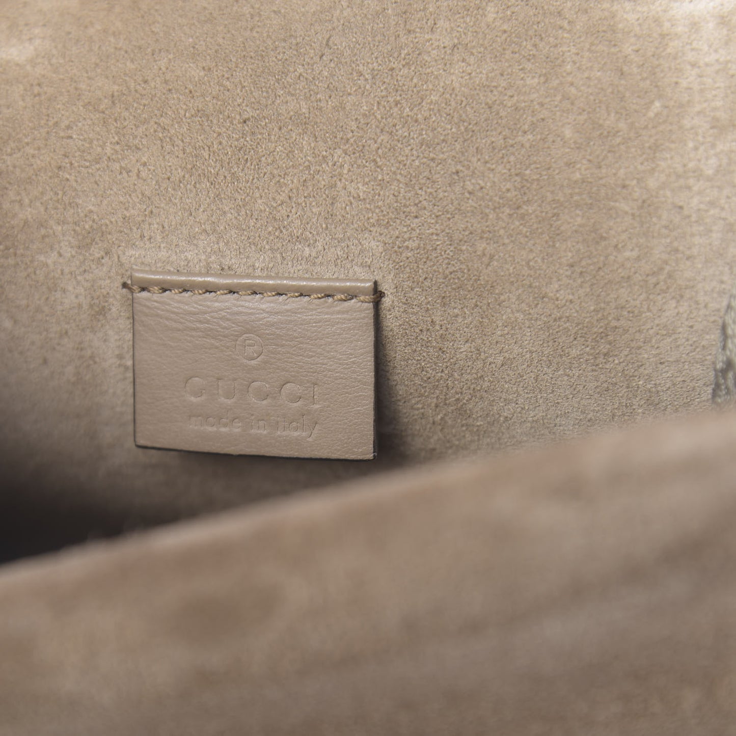 GG Supreme Monogram Mini Dionysus Shoulder Bag Taupe