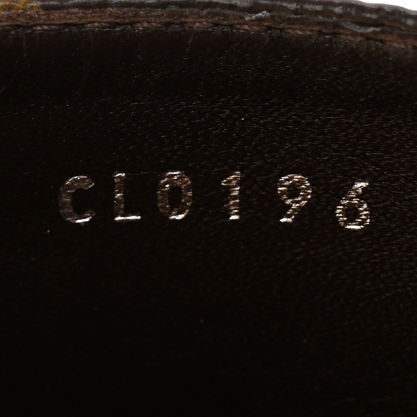 Monogram Metallic Calfskin Cottage Clog Mules 38 Brown Gold