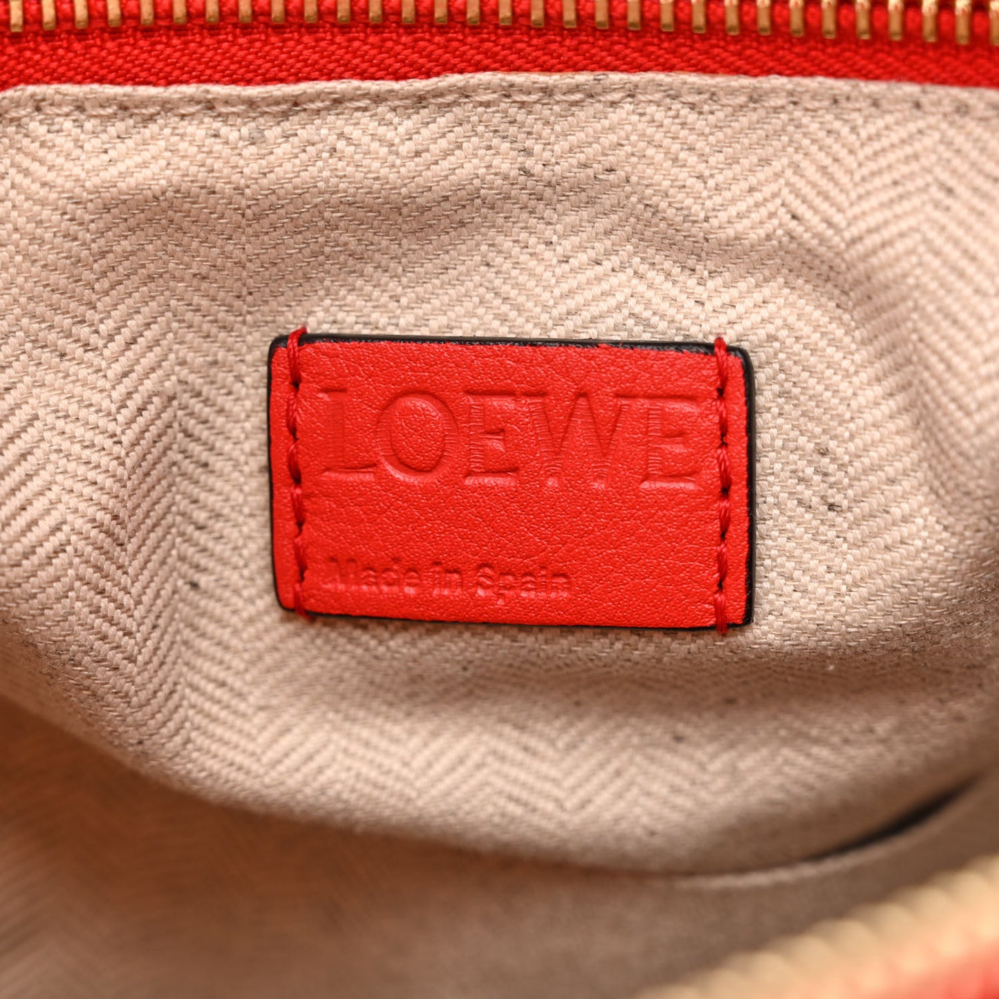 Calfskin Medium Puzzle Bag Scarlet