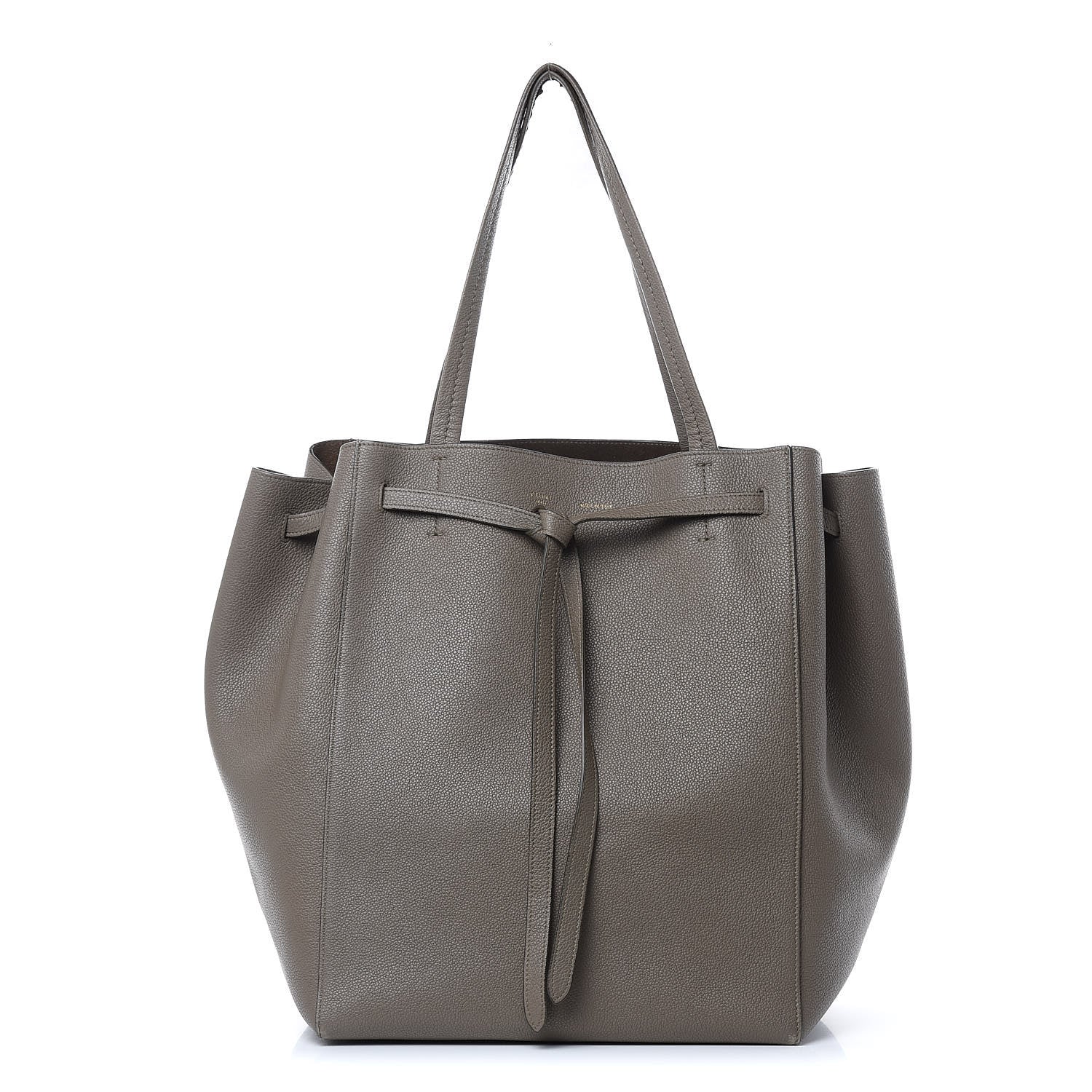 Celine Soft Grained Calfskin Medium Belt Cabas Phantom Taupe 1 of 21