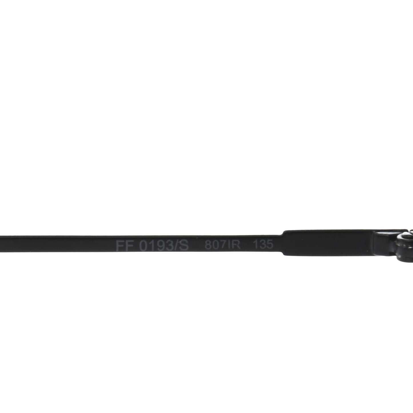 Metal Mirrored Eyeline Sunglasses FF 0193/S Black