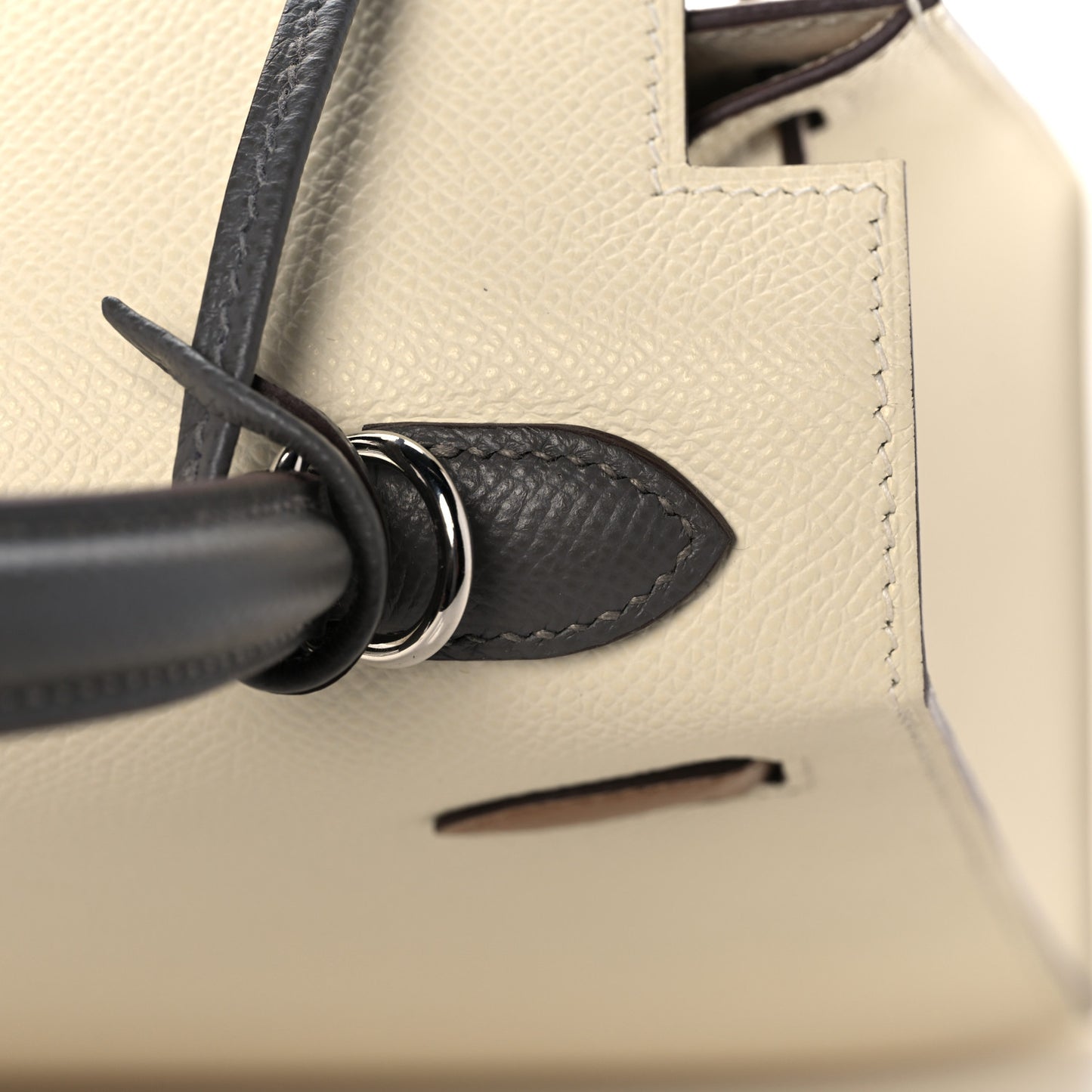 Epsom Tri-Color Kelly Sellier 25 Nata Chai Gris Meyer