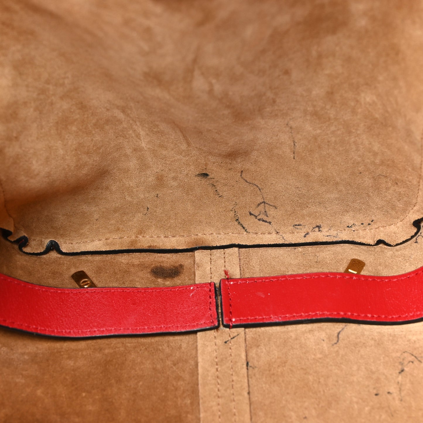 Calfskin Barcelona Tote Scarlet Red