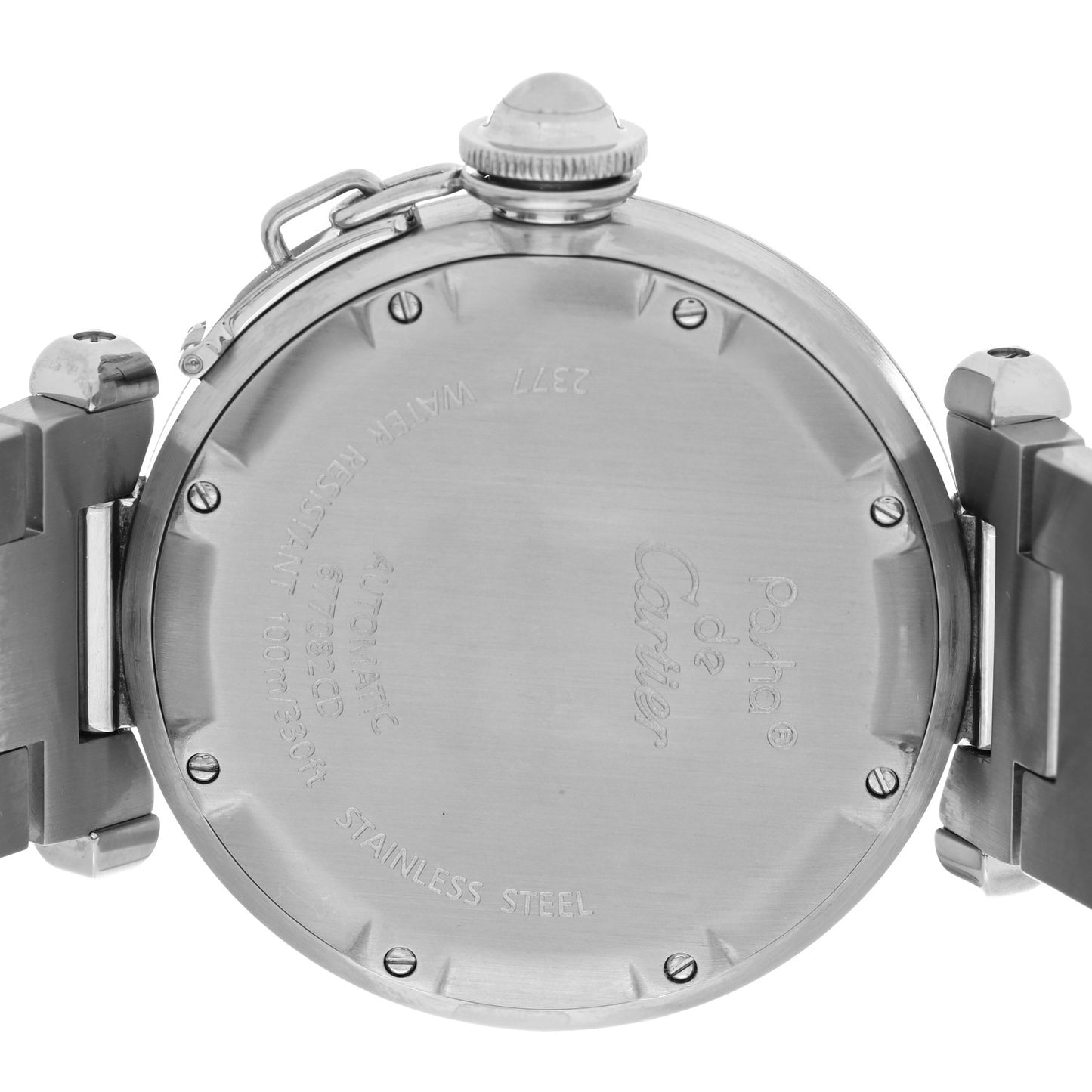 Stainless Steel 35mm Pasha GMT Automatic Watch
