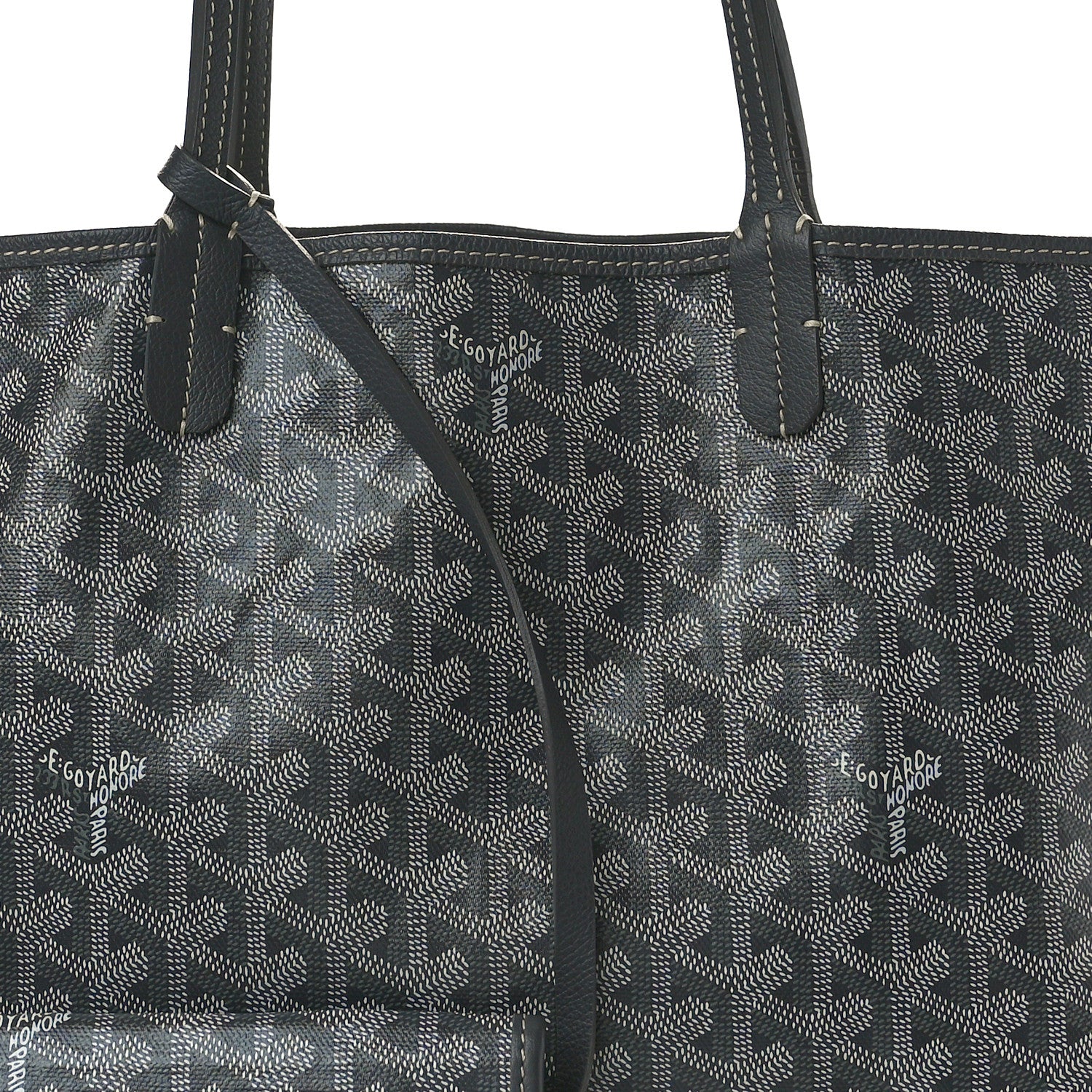 Goyard Goyardine Saint Louis PM Grey 8 of 10