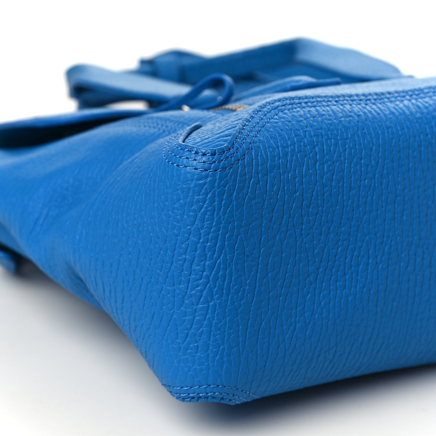 Textured Calfskin Large Pashli Satchel Cobalt