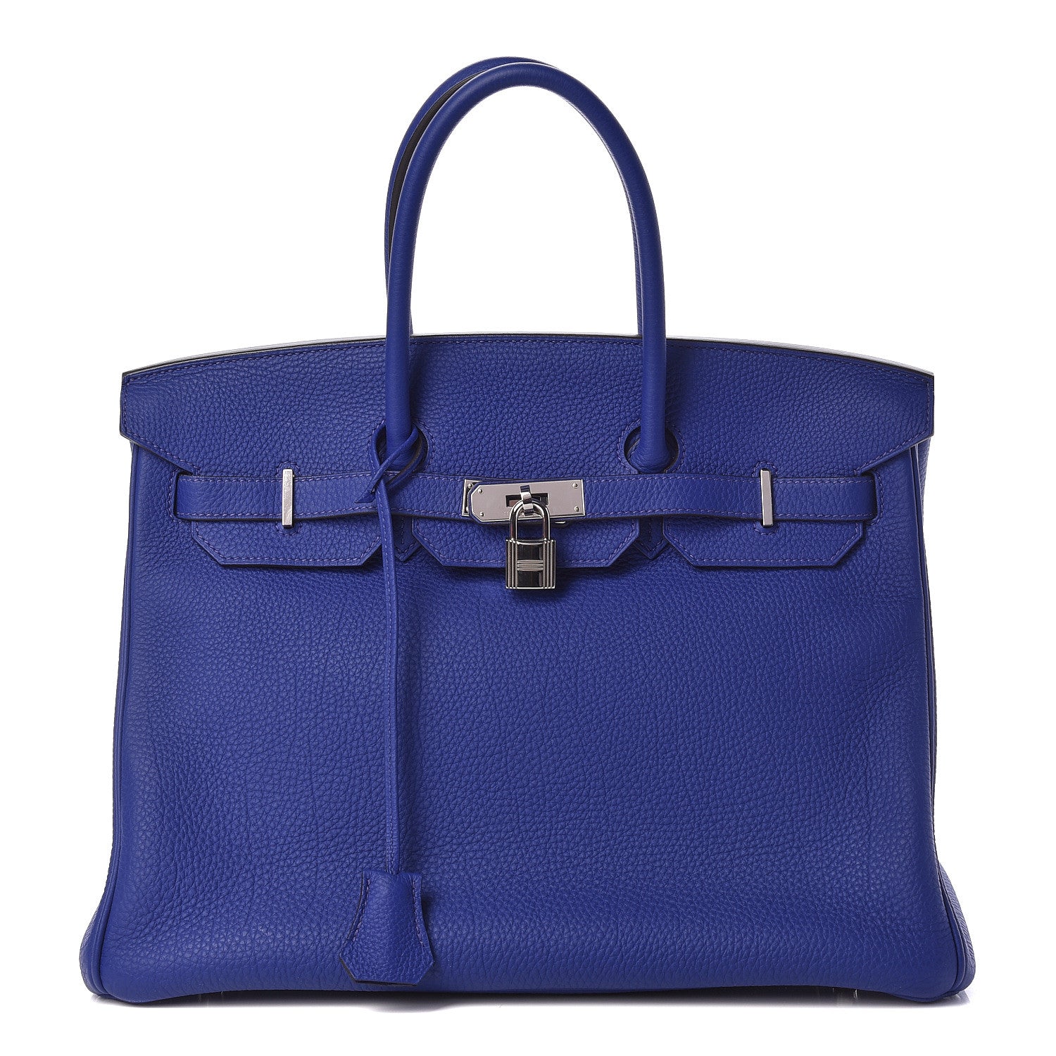 Hermes Togo Birkin 35 Bleu Electrique 1 of 35