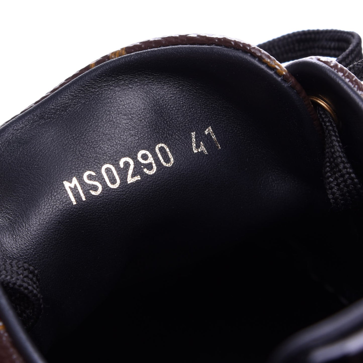 Patent Monogram Frontrow Sneakers 41
