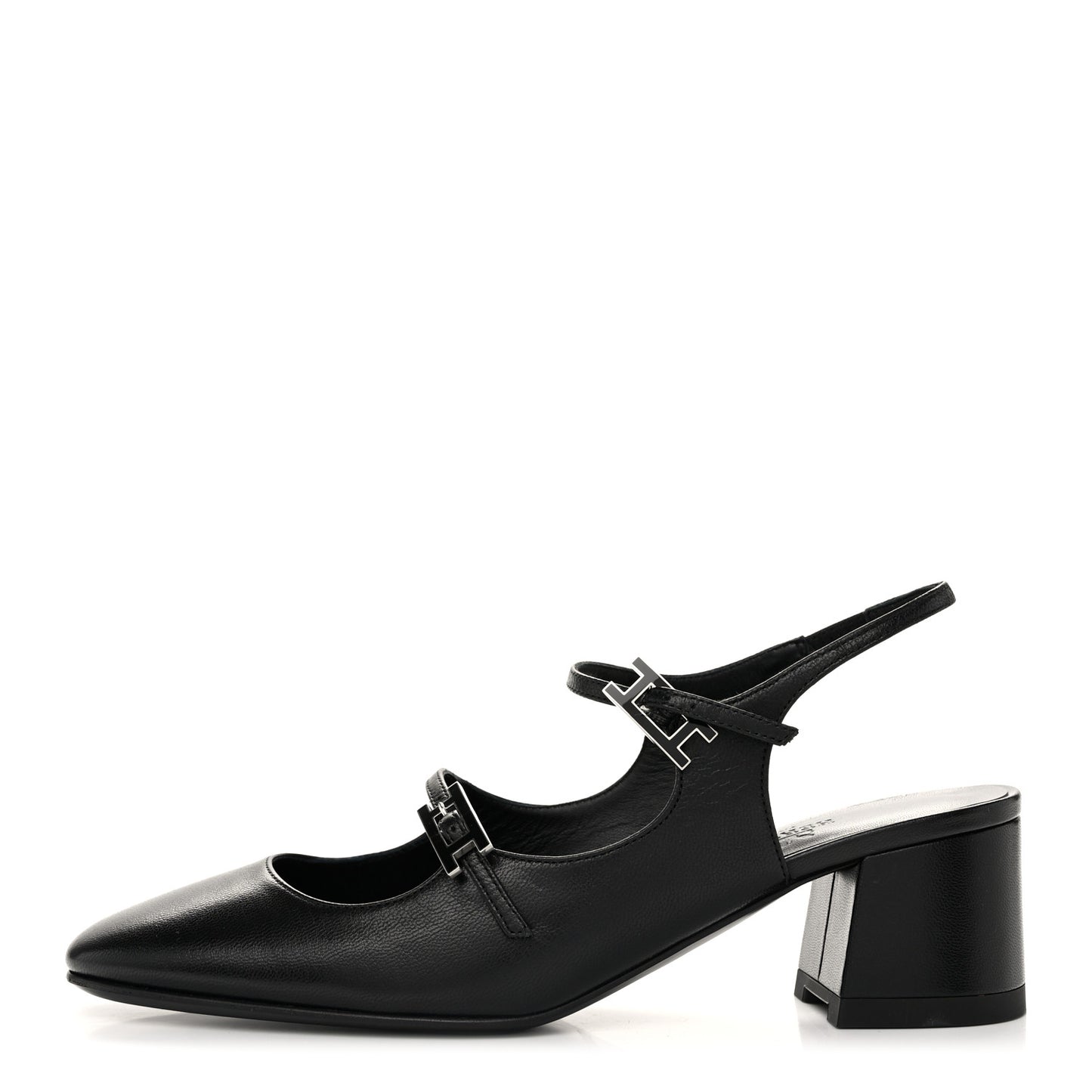 Goatskin Jackie 50 Pumps 37.5 Black