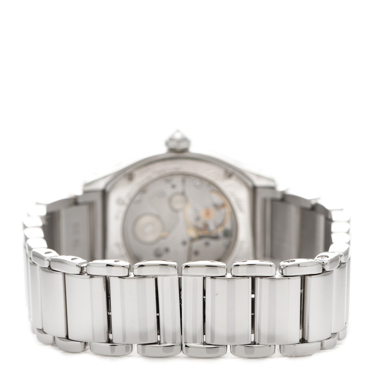 18K White Gold Diamond Bezel 28mm Tortue Francaise Manual Winding Watch