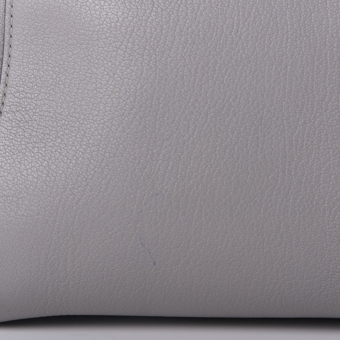 Sugar Goatskin Small Antigona Pearl Grey