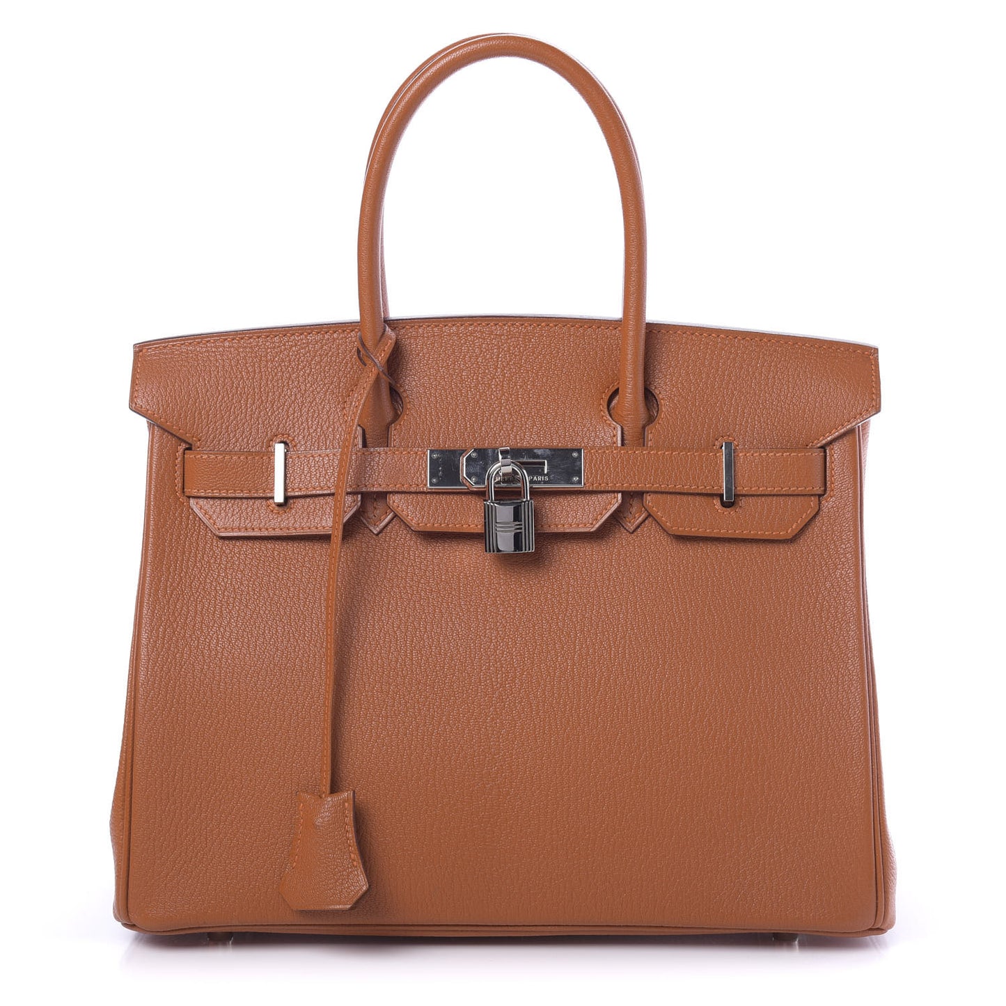 Chevre Birkin 30 Potiron