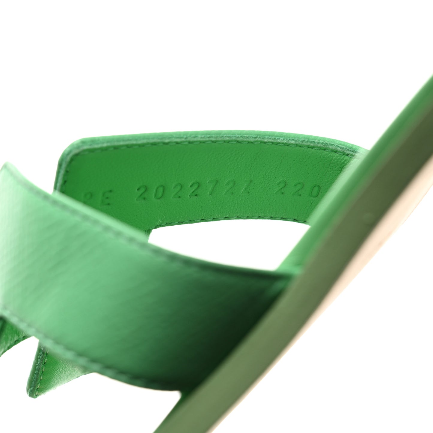 Epsom Oran Sandals 37 Vert Pomme