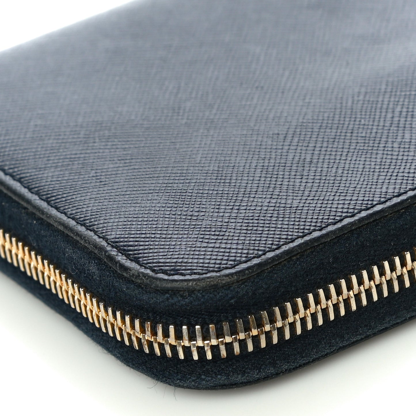 Saffiano Metal Zip Around Wallet Baltico