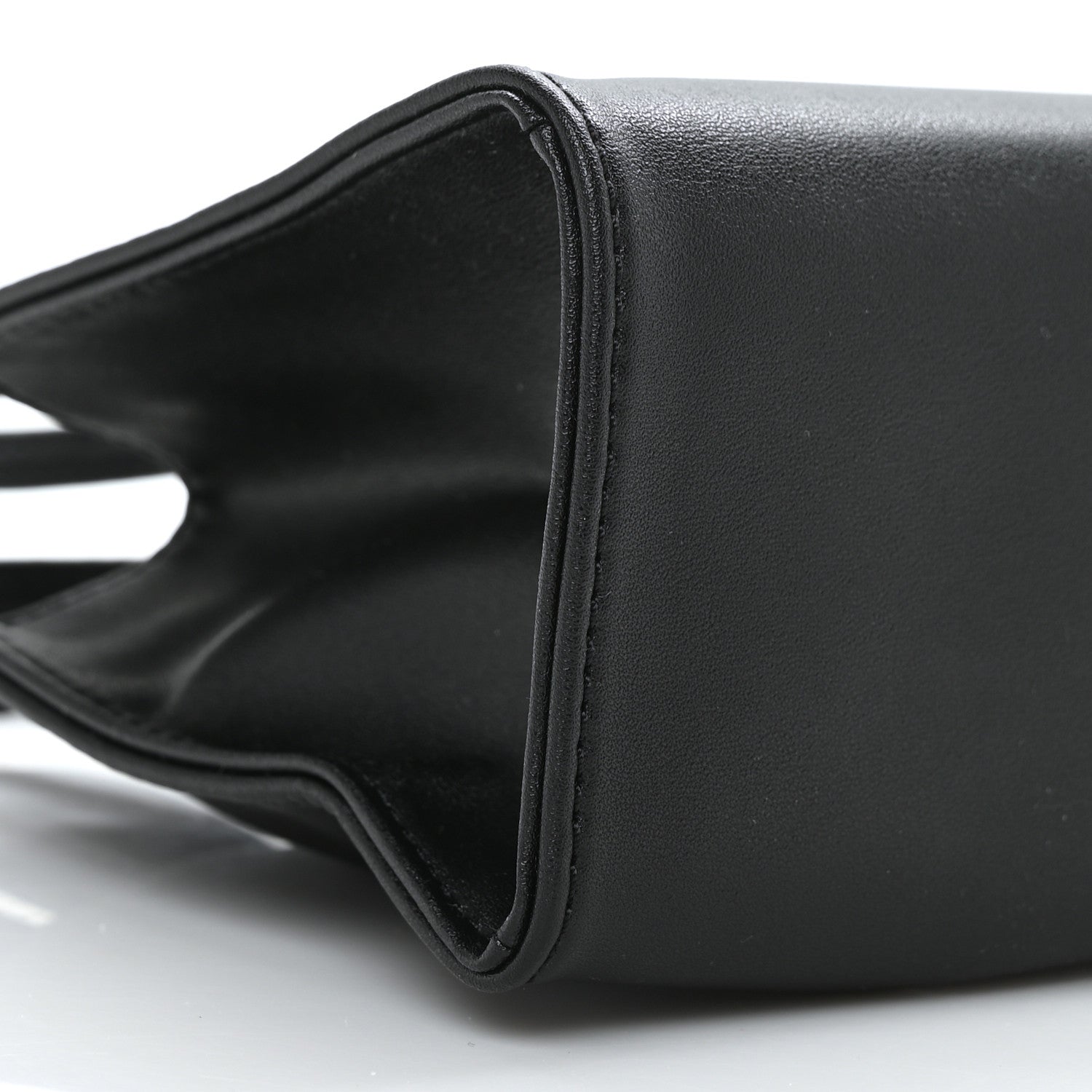 Telfar Vegan Leather Small Shopping Bag Black 7 of 8