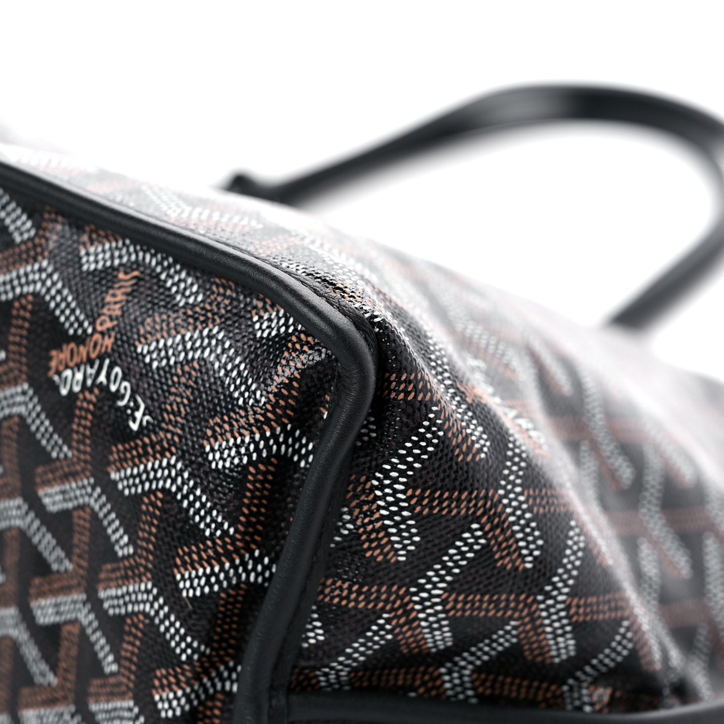 Goyardine Reversible Anjou PM Black