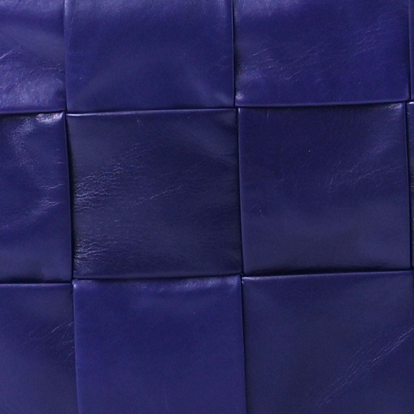 Paper Calfskin Maxi Intreccio Cassette Crossbody Bag Purple