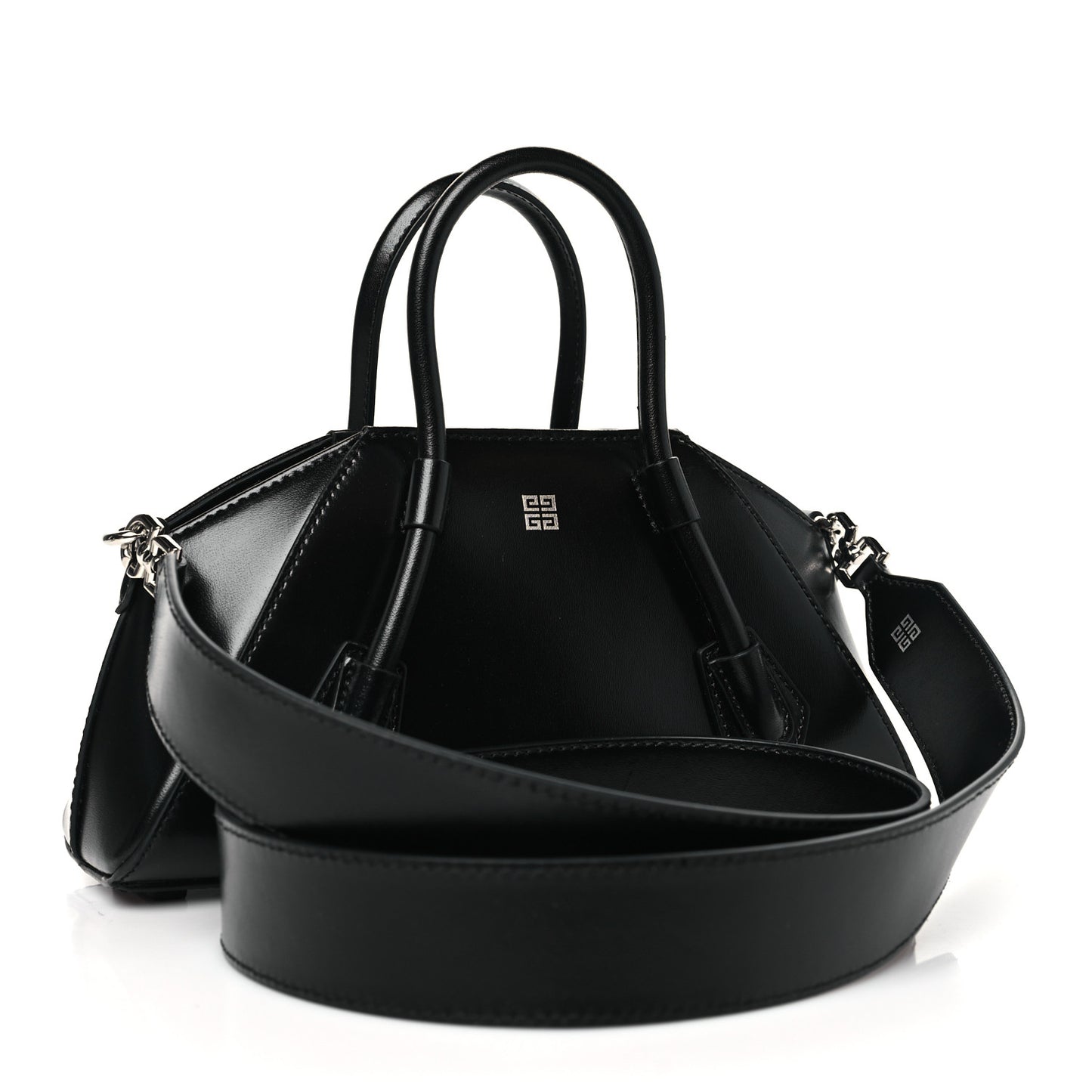 Box Calfskin Mini Antigona Stretch Black