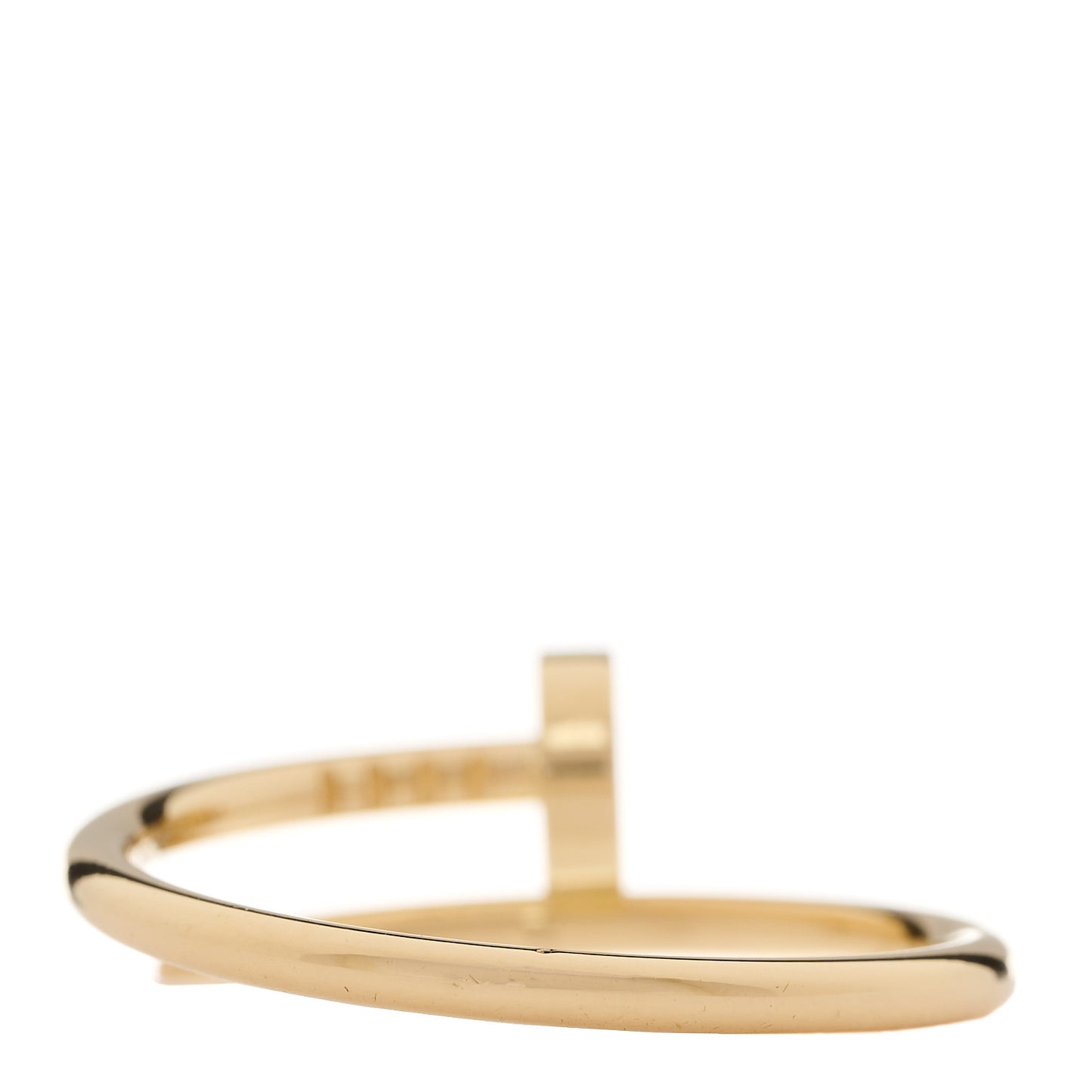 18K Yellow Gold Small Juste Un Clou Ring 58 8.25