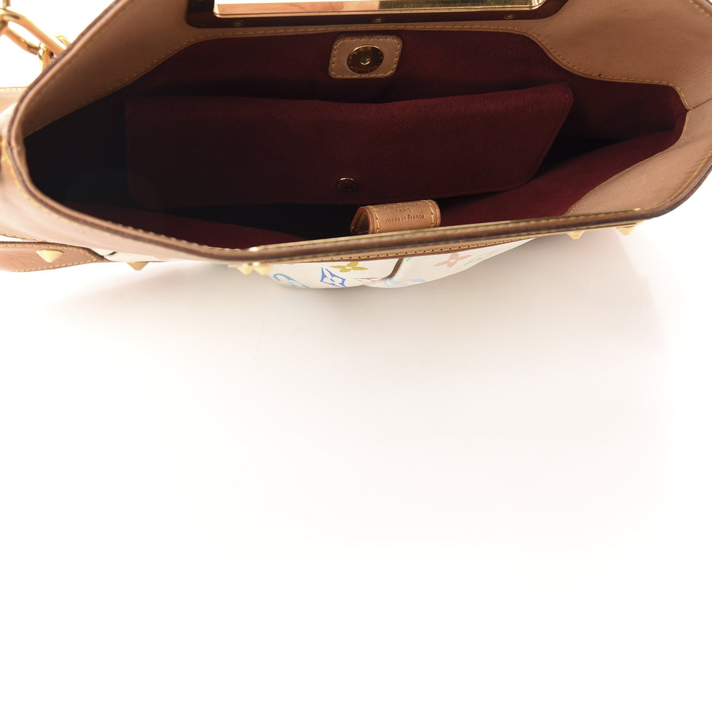 Monogram Multicolor Judy MM White