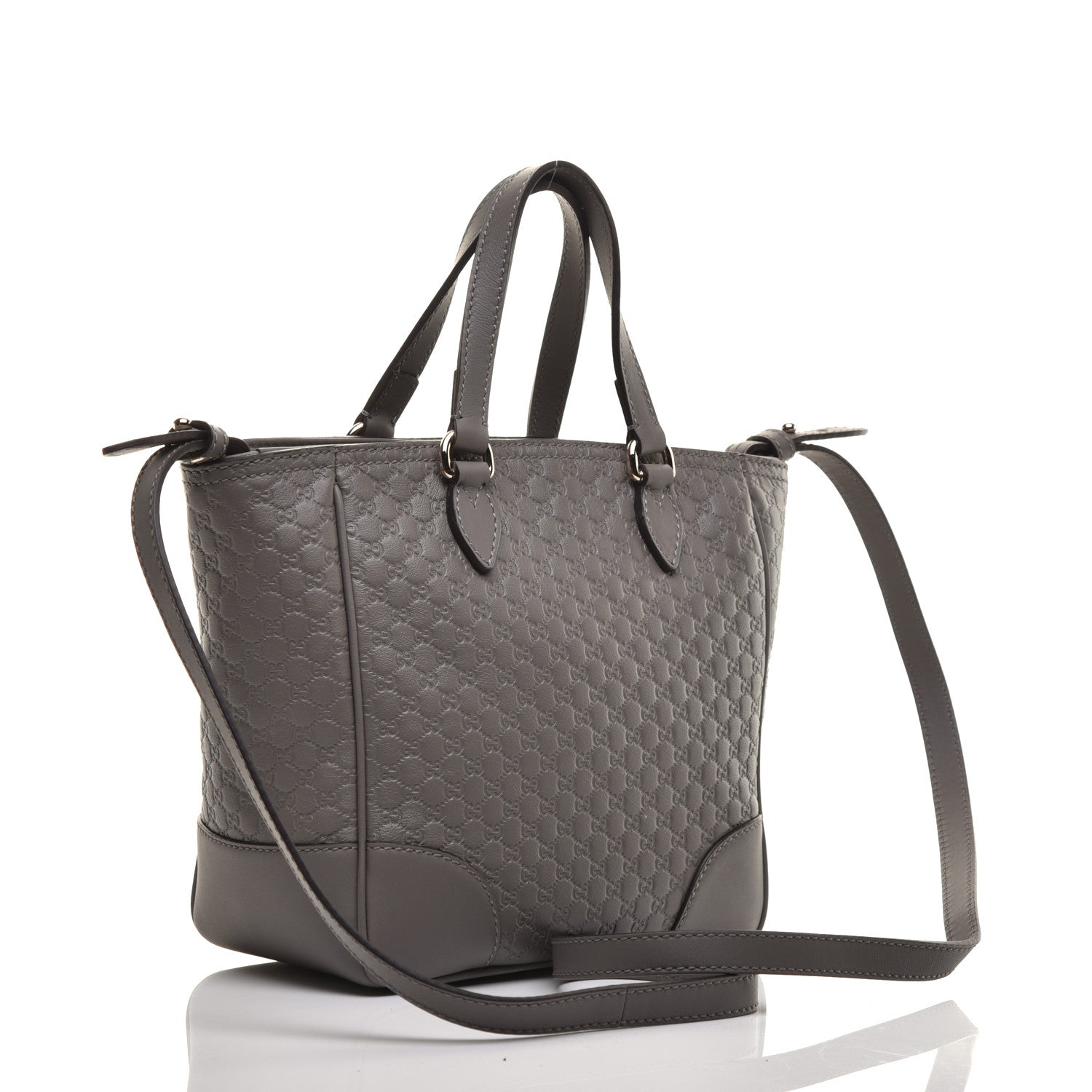 Gucci Microguccissima Small Bree Tote Graphite 3 of 9