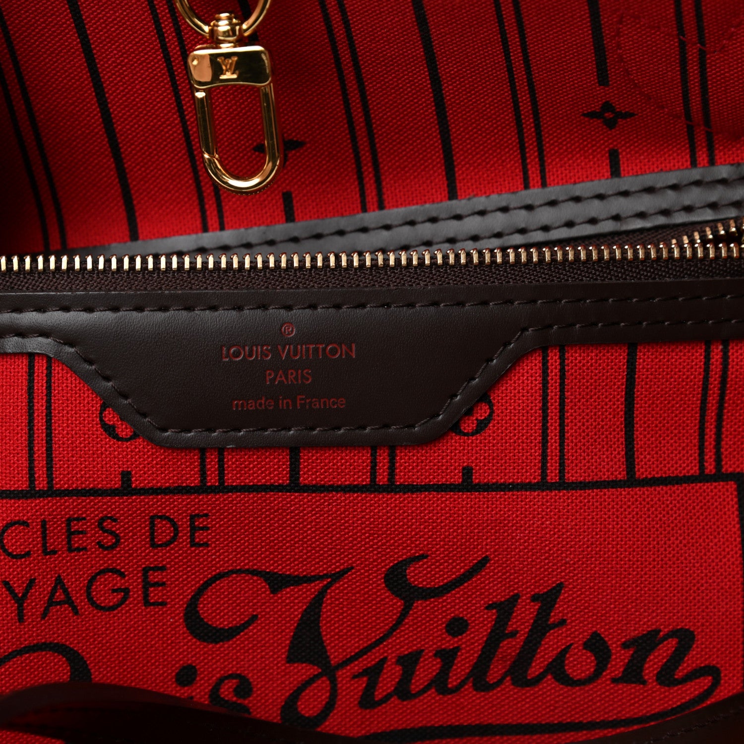 Louis Vuitton Damier Ebene Neverfull PM 6 of 12