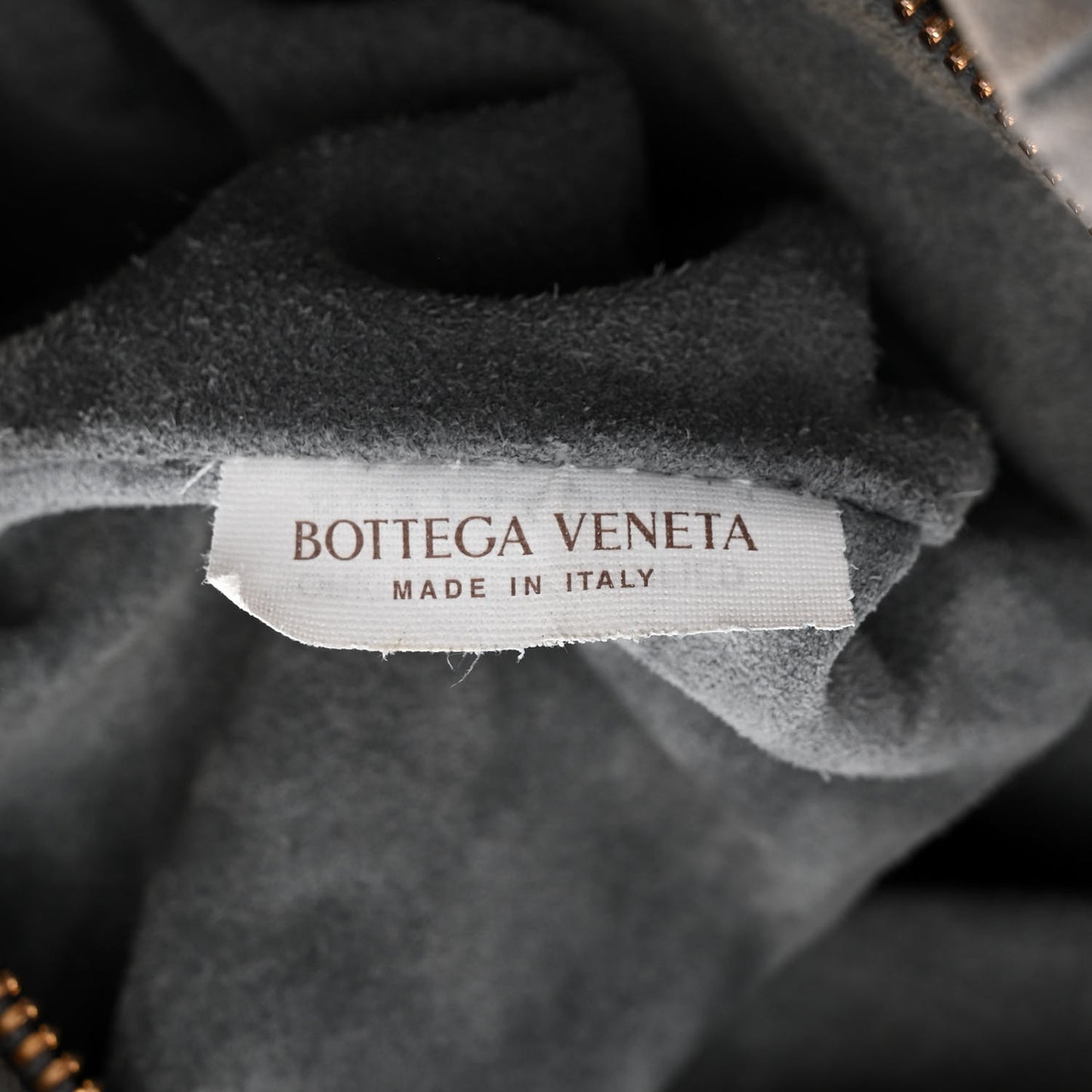 Suede Calfskin Intrecciato Teen Jodie Hobo Thunder
