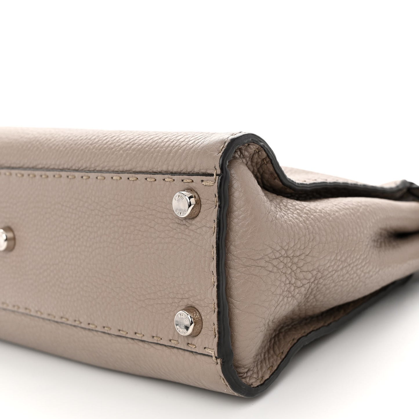 Cuoio Romano Selleria Medium Peekaboo Iconic Satchel Corda