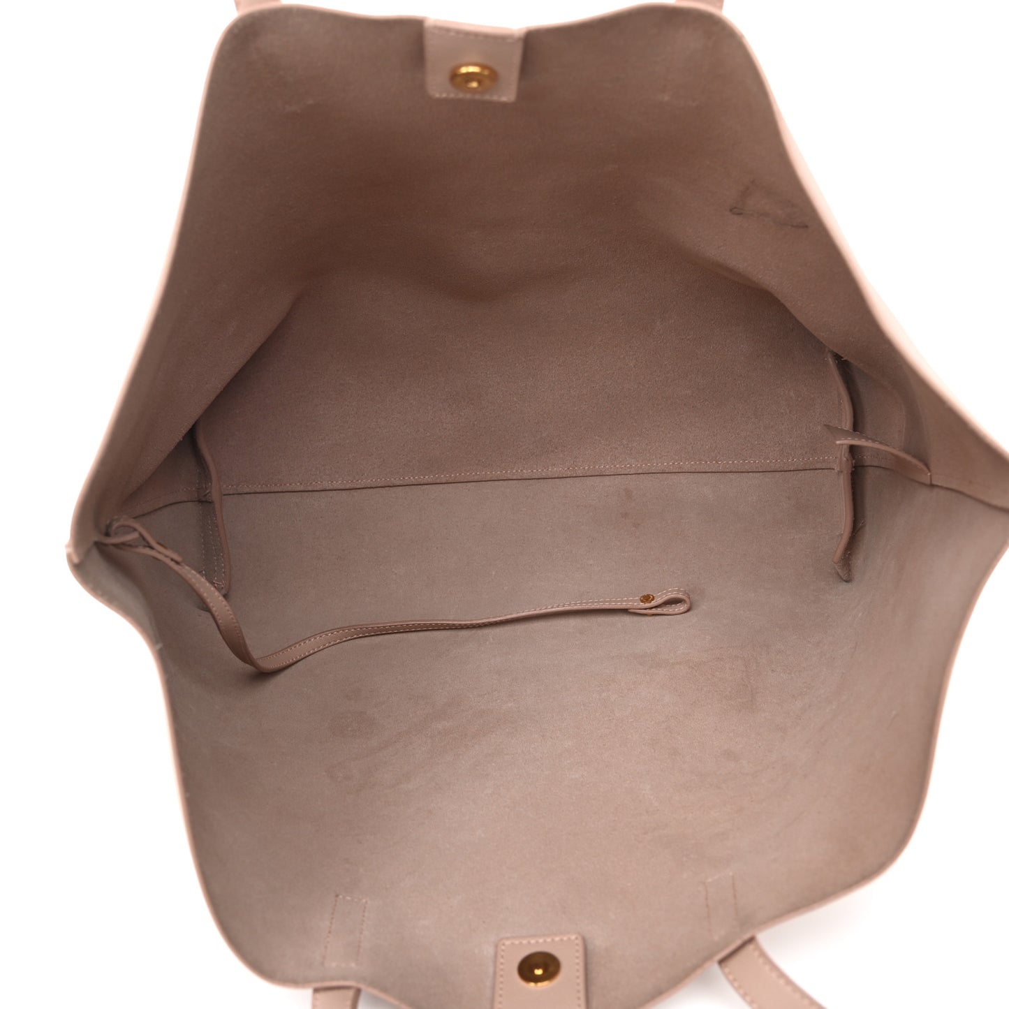 Calfskin Large Shopping Tote Pale Blush