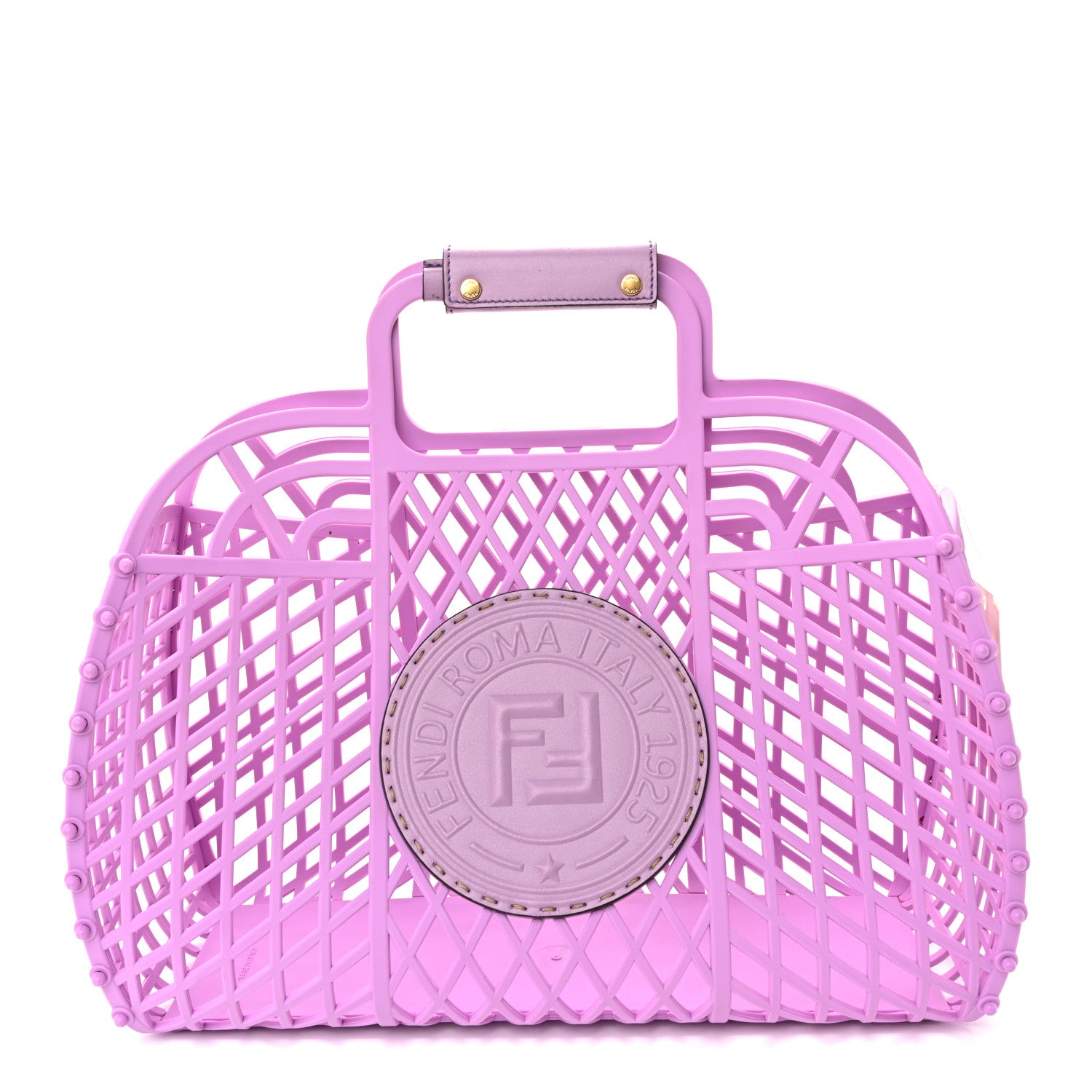 Fendi Recycled Plastic Vitello Liberty Matte Medium Fendi Basket
