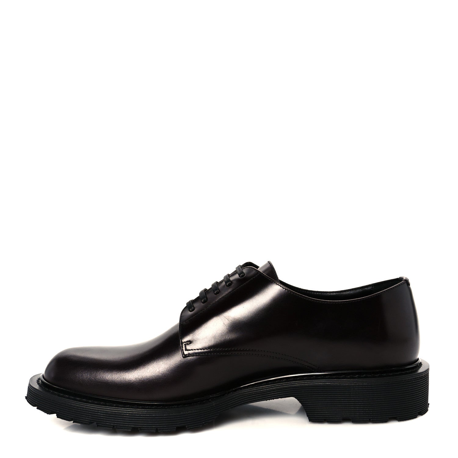 Saint Laurent Calfskin Mens Army 20 Derby Shoes 42.5 Dark Wine 1794568 – FASHIONPHILE