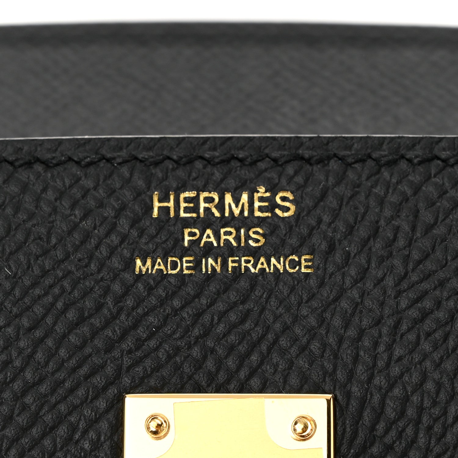 Hermes Epsom Birkin Sellier 25 Black 6 of 11