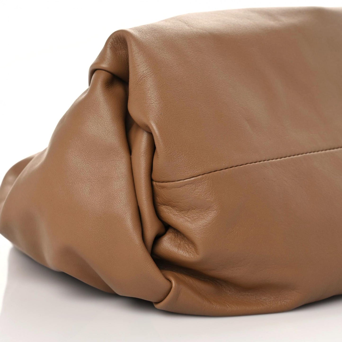 Smooth Butter Calfskin Small The Shoulder Pouch Cammello